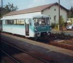 Eine Ferkeltaxe in Beucha (Strecke Leipzig-Dbeln-Meien).