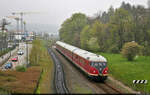 Der als  Stuttgarter Rössle  bekannte 612 507-4 (VT 12 507 Stg | BD Post 4ym | 95 80 0688 122-0 D-DB) unternahm am letzten April-Wochenende eine Reise durch den Harz von Klein Mahner nach