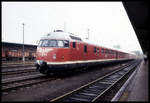 VT 613603 am 26.10.1996 im Bahnhof Arnstadt.