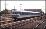 Ein Vorserien VT der Reihe 624 stand in neuer Lackierung am 9.7.1993 im HBF Münster in Westfalen. Es war der Osnabrücker 624501!