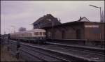 624630fährt am 27.1.1990 um 12.02 Uh in Borgholzhausen als N 7822 nach Bielefeld weiter.