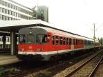 634 603-5/934 446-6/634 647-4 mit 25748 zwischen Braunschweig und Goslar auf Braunschweig Hauptbahnhof am 12-8-2001.