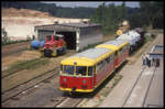 VT 9510111 KBEF als Sonderzug für den BDEF am 26.5.1995 im Quarzwerk in Frechen.