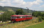 998 896-5 und 798 652-4 als RE 27650 (Tübingen Hbf-Waldshuts) in Fützen 14.7.18