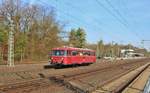 Oberhessische Eisenbahnfreunde VT98 798 829-3 bei einer Sonderfahrt am 23.03.19 in Neu-Isenburg