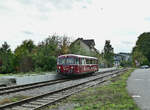 Am Montag den 3.10.2022 ist der 798 081 bei der Durchfahrt in Neckarbischofsheim Stadt abgelichtet.