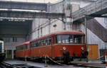 Uerdinger Schienenbusse im Bw Heidelberg, 03.11.1984