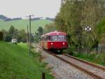 95 80 0996 701-8 D-PRESS mit 95 80 0796 703-0 D-PRESS ist unterwegs von Schwarzenberg nach Markersbach zum Brückenfest.