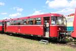 Vulkan Eifel Bahn Schienenbus 796 784-7 am 16.06.18 in DB Museum Koblenz 