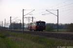 VT 95 9396 (795 396-0) & VB 142 307 (995 307-5) der Berliner Eisenbahnfreunde e.V. als SZ 37688 von Wittenberge nach Berlin Gesundbrunnen in Vietznitz. 05.05.2013