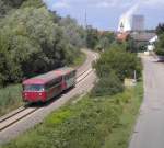 Am 16. September 2009 gab es eine Sonderfahrt mit einem Uerdinger Schienebus 
dieses Foto wurde bei Philipsburg gemacht.