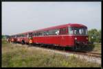 So schöne Fotosstellen würde man in einem Hafengebiet gar nicht vermuten, aber im mannheimer Hafen hat der Schienenbus der Pfalzbahn während einer Hafenrundfahrt der Historischen