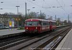 Panorama-Schienenbus-Überraschungsfahrt aus dem Ruhrgebiet 'ins Blaue  VT98 Ruhrtalbahn Schienenbus 796 796 & 998 784 Zugnr.