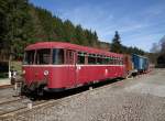 996 740-7 war am 20.03.14 in Dürrenwaid zusehen.