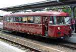 795 256-6 der VEB im Bf Euskirchen (Sonderfahrt zur Landesgartenschau in Zülpich) - 21.06.2014