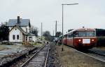 Vor fast genau 25 Jahren, am 11.01.1991, stellte die DB den Personenverkehr auf der Eifelquerbahn zwischen Gerolstein und Mayen ein.