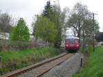 Die Erzgebirgische Aussichtsbahn (171 056-5, 972 711-0 und 772 312-5) war am 16.05.10 wieder unterwegs.