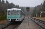 772 312-5 Überführungs Fahrt Schwarzenberg (Erzg.) - Adorf (Vogtl.) in Zwotental 18.03.2016