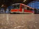 VT 772 342 (Sandmanzug/Ferkeltaxe) steht wie immer auf dem Museumsgleis im HBF Leipzig 12/2008