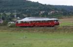 VT 172 140-0 und VT 172 141-8 bei Wasungen am 06.09.2009