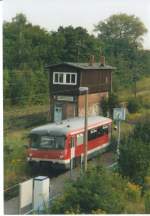772 342 - Hp  Schwartzestrasse  in Leipzig - 2002 auf dem Weg nach Gaschwitz.