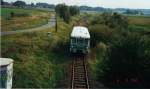 Am 06.09.2002 kam der 772 414 aus Richtung Oebisfelde und fuhr nach Salzwedel.