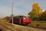 EBS 772 345-5 als DPE 80407 nach Gotha, am 31.10.2015 in Emleben.