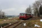 Aus Anlass der Wiedereröffnung der Strecke Selb Plößberg-Aš gab es am 12.03.16 eine Sonderfahrt.