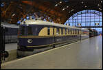 SVT 137 225 am 06.12.2025 in Leipzig Hbf auf dem Museumsgleis (Gleis 24).
