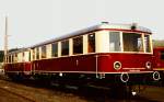 VT 70 (ex VT 135) auf der Fahrzeugschau  150 Jahre deutsche Eisenbahn  vom 3.