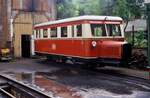 Wismarer Schienenbus VT 1 als Museumsbestand der  Öchsle Schmalspurbahn GmbH  (Bundesland Baden-Württemberg).