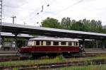 Wismarer Schienenbus (T2) in Bochum Dahlhausen als Pendelverkehr zum Eisenbahnmuseum Bochum Dahlhausen (27.05.2012)