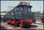E 0401 am 26.8.1990 in der Ausstellung des BW Magdeburg.