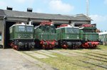 242 151-9, 204 011-1, 211 049-2 & 244 105-3 zum 21. Groem Eisenbahnfest im Bw Weimar  25 Jahre Thringer Eisenbahnverein e.v  28.05.2016