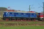 Die E18 047 war Zuglok des DR-Lokzuges, der am 06.04.2010 von Koblenz aus wieder Richtung Halle fuhr.