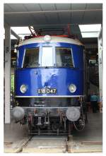 E 18 047 in Odense zum Museums-Treff 21/8 2010.