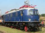 E18 047 beim Bahnhofsfest am 30.9.2006 in Berlin Schneweide.