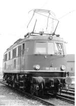 BR 118 Bahnhof Lichtenfels Bayern 1985