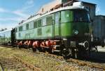 E 18 19 der IG 58 3047 Glauchau bei der Lokausstellung, im Oktober 2006