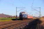 E18 047 bei Staffelstein am 25.11.2013.