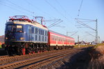 E18 047 bei Bad Staffelstein am 25.11.2013.