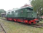 Tag der Schiene in Wittenberg/Lutherstadt, ehem. Bw am 18.9.2022. E 44 108 von DB-Museum, zeitweilig nach Halle als Leihgabe vergeben