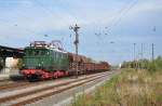 244 044 mit Fotogterzug am 06.10.2012 in Altenburg