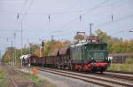 244 044 mit Fotogterzug am 06.10.2012 in Altenburg