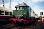 Die Berliner Eisenbahnfreunde veranstalten jhrlich im ehmaligen Bw Berlin Schneweide Lokausstellungen.