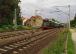 DR 244 044-4 (DB-Museum 144 044-5 D-DB) mit dem DPE 36545 von Leipzig-Plagwitz nach Meiningen, in Erfurt-Bischleben; 04.09.2010