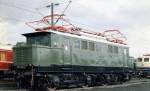 E44 01  whrend einer Ausstellung der DB 1985
Bj.1930,Hersteller: Siemens,(SSW),Leistung:2200 KW,Hg:90k/mh
Gew:80t, 1978 Auerdienststellung.