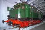 E-Lok der BR 44 des Herstellers Henschel, ausgestellt im Eisenbahn- und Technikmuseum Prora.