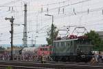 E44 002 am 8.6.13 bei der Lokparade in Koblenz-Ltzel.