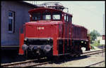 E 60009 hier am 26.5.1990 im Museum Darmstadt Kranichstein.